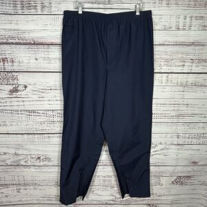 Zero Restriction Gore Tex Pants Mens L Blue Featherweight Rain Golf Waterproof